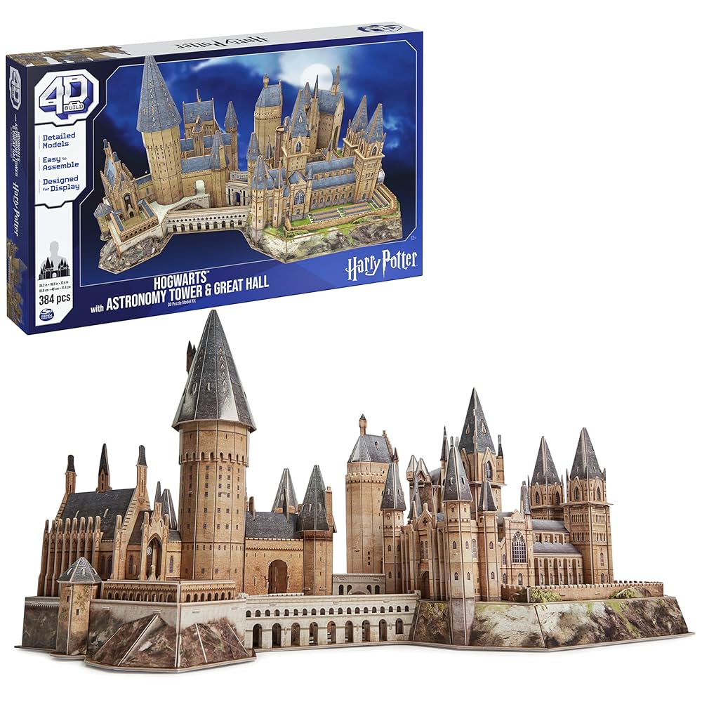 Amazon | 4Dビルド ハリーポッター デラックスホグワーツ城 3D