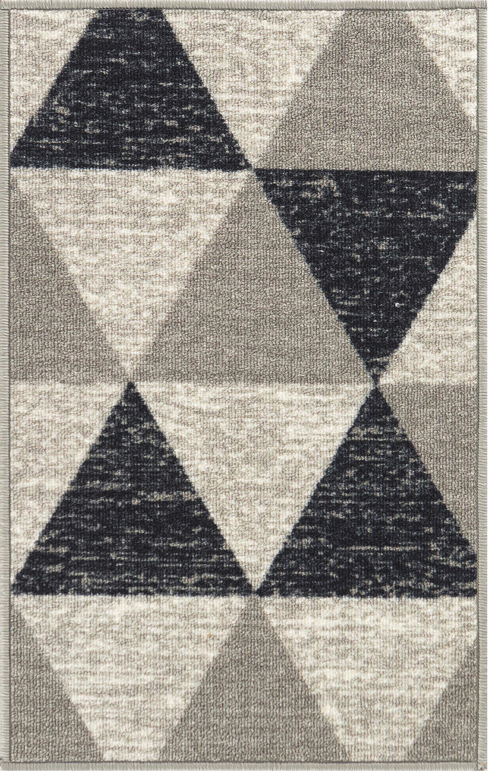 Washable Door Mat Kitchen Mats Non Slip Geometrical Design Hall Runner- Indoor Door Mat - Hallway-Passage Corridor Doormats - Floor Mat — view 68