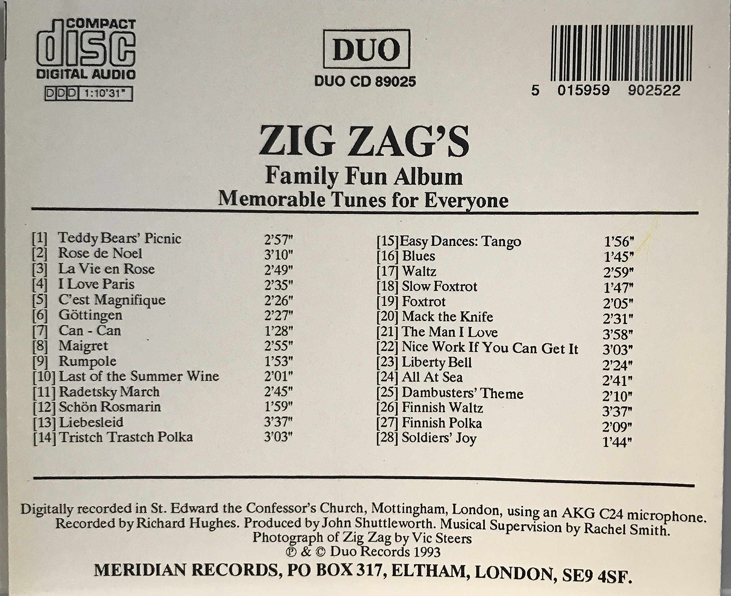 Zig Zag S Family Fun Album