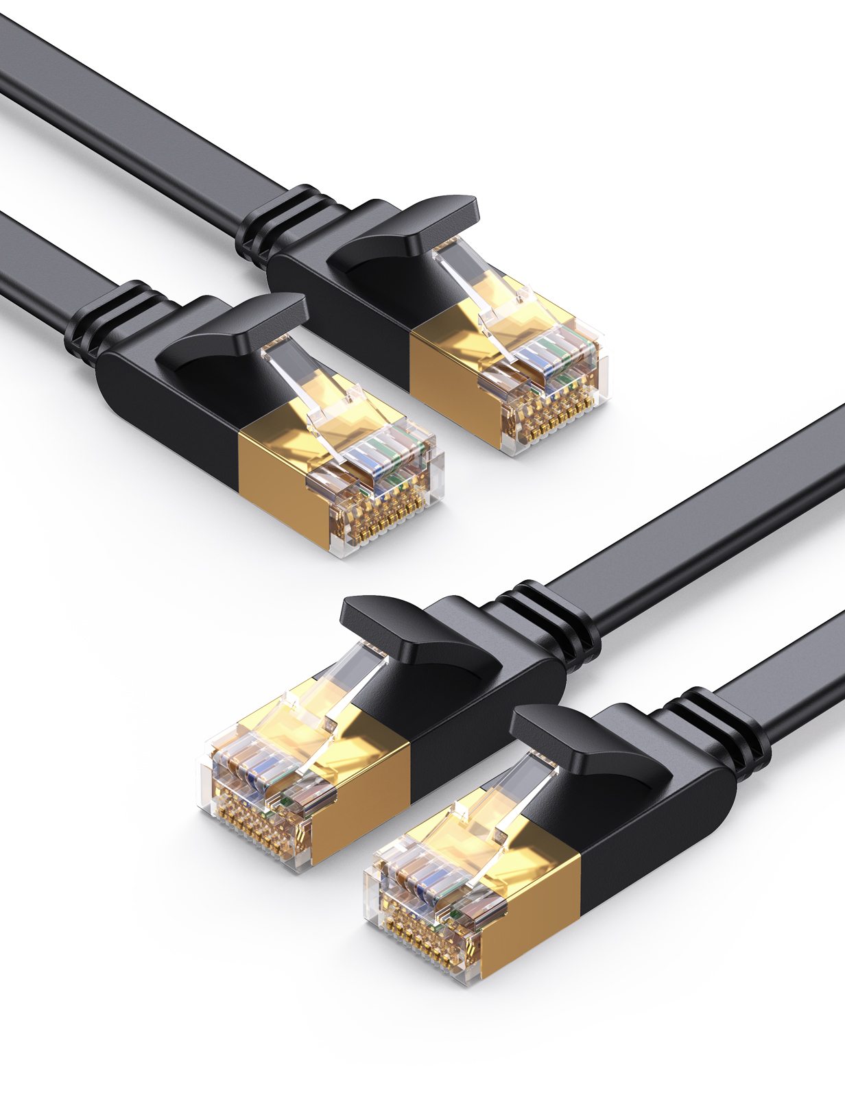 Ugreen CAT7 U/FTP Flat Ethernet Kablosu 5 Metre