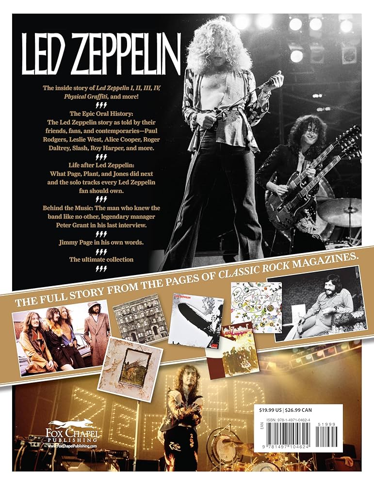 LED ZEPPELIN アートブック Led Zeppelin | Official Website , II, III, IV, Houses of the