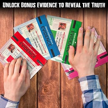 Unsolved Case Files | Murder Mystery Puzzle - Janine Montgomery Case 500 Piece Jigsaw for Puzzle Lovers & True Crime Fans