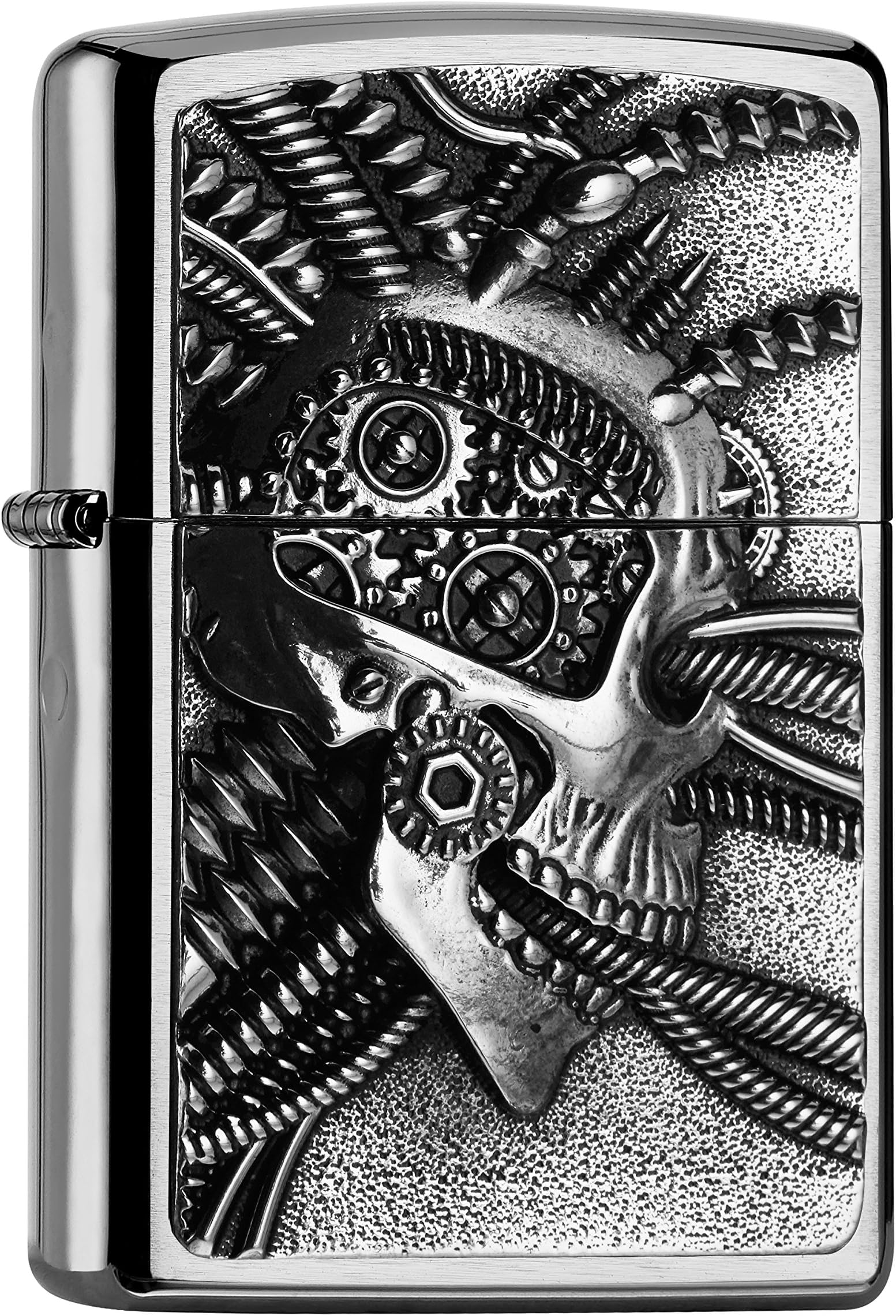 Zippo Blue Neon Design 218-080248, Matte Black, accendino | Fare