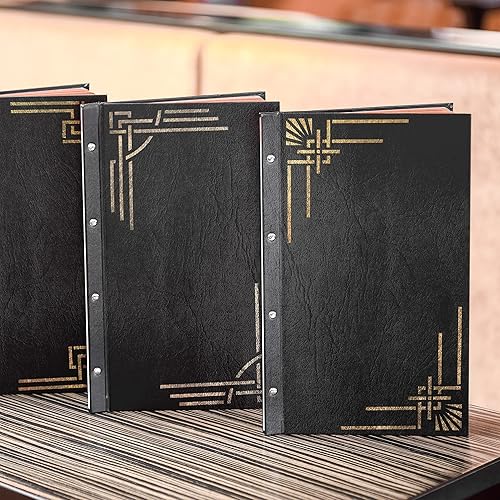 Miniatura 3 de NAKLEO Plantilla de pintura para manualidades A4 de 8.3 x 11.8 pulgadas, marcos art déco, patrón de fronteras, plantilla de dibujo de plástico