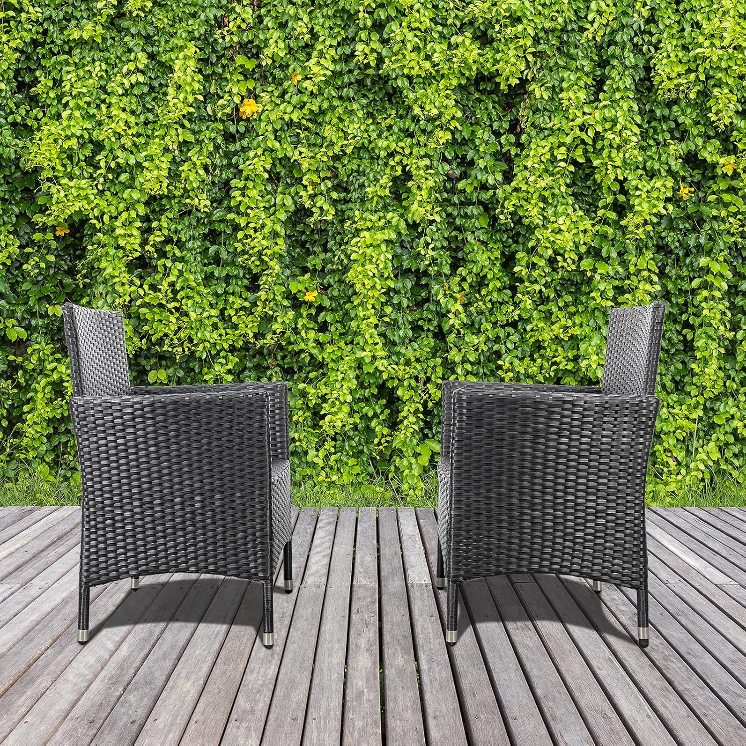 Buy 2 Pieces Outdoor Patio Chairs Balcony Furniture Patio Furniture