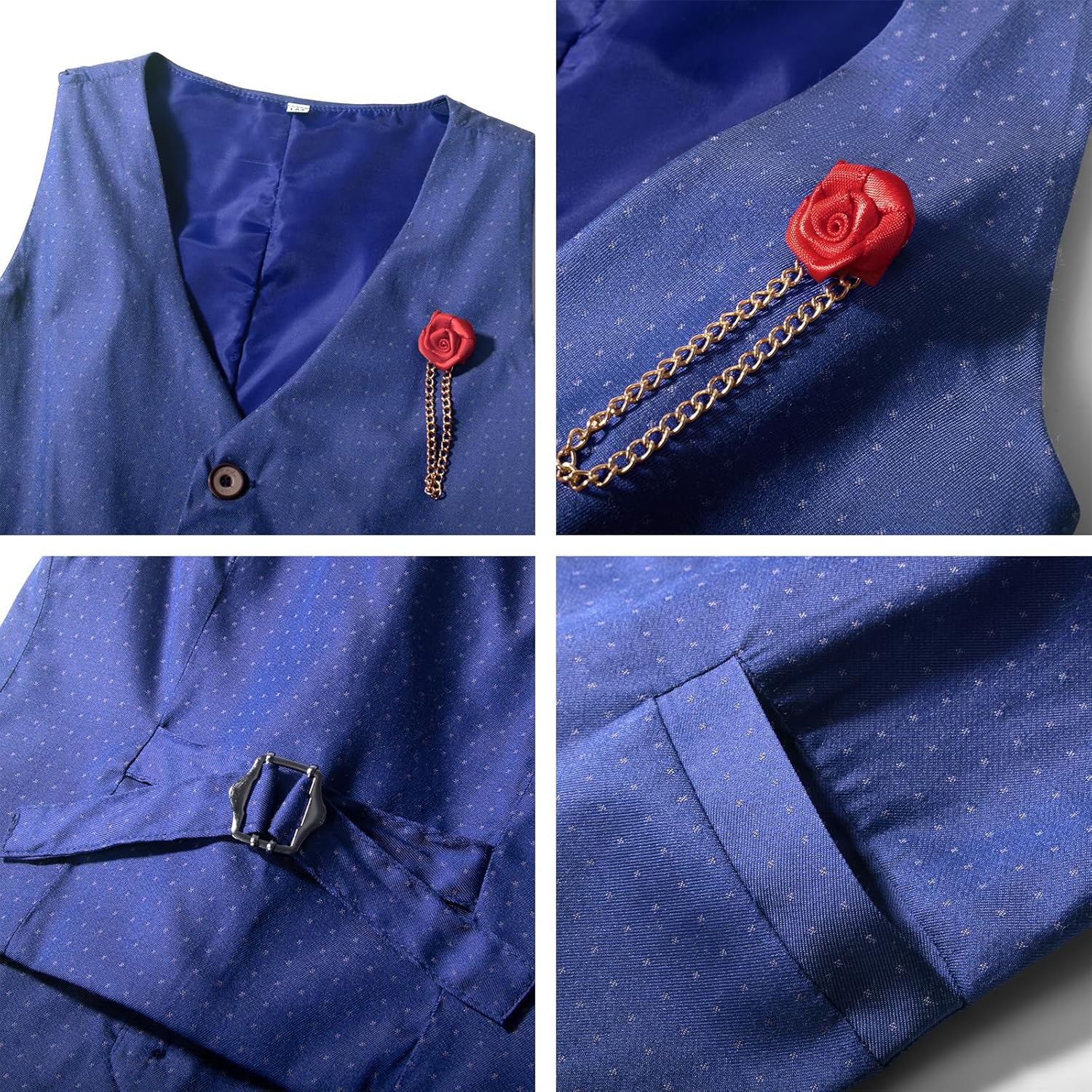 Nwada Boys Suit Toddler Dress Clothes Shirt with Bow Tie, Dress Pants Sets Kids Gentleman Outfit suits - Image 6