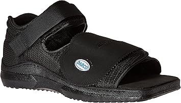 Darco Med-Surg Shoe, Black, Mens Medium 8-1/2 to 10