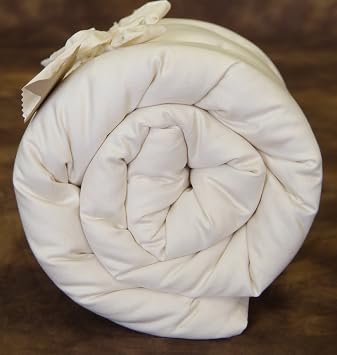 Holy Lamb Organics Quilted Ultimate Wool Deep Sleep Mattress Topper - KING