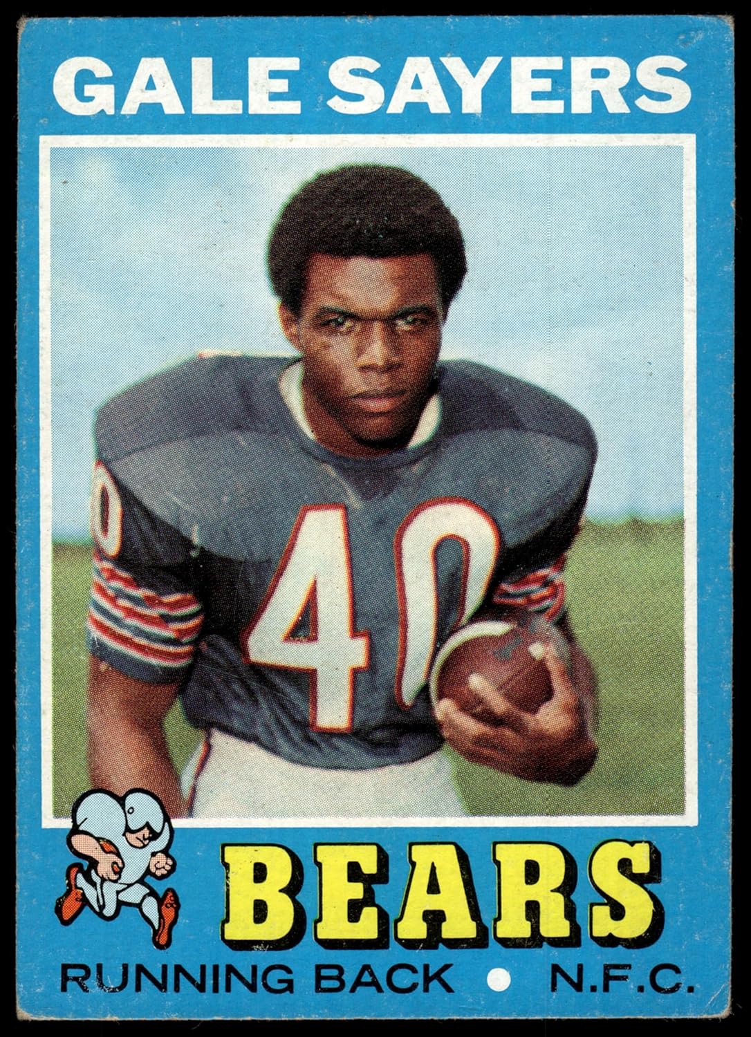 1971 Topps #150 Gale Sayers Chicago Bears (Football Card) VG/EX Bears