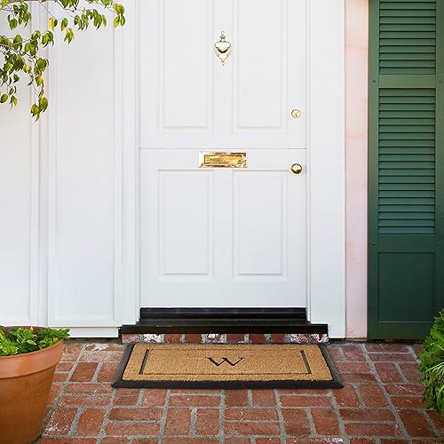 Miniatura 2 de 101632436W - Felpudo con monograma general, letra W