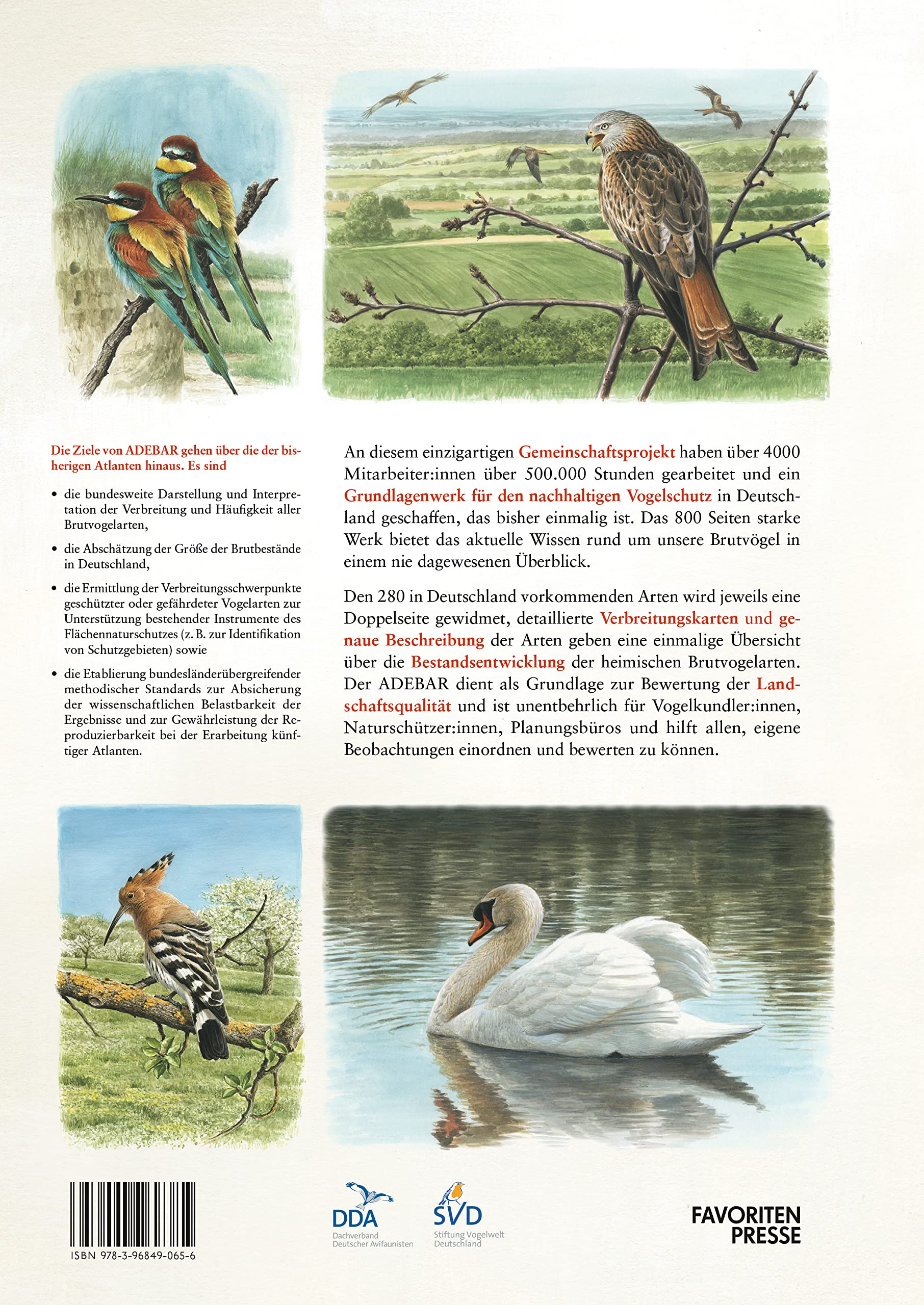 Atlas Deutscher Brutvogelarten (ADEBAR): Atlas of German Breeding Birds