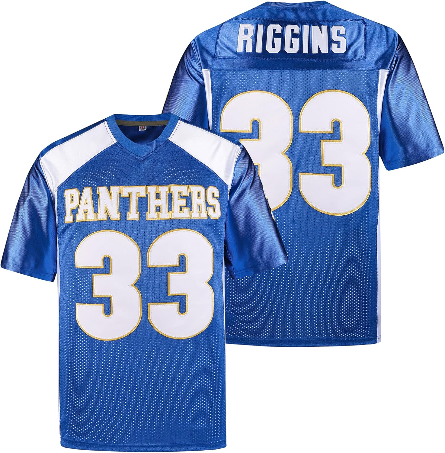 33 Tim Riggins Football Jersey Friday Night Lights High School Football Jerseys for Men Blue Jerseys Men's 90S Hip Hop Shirt