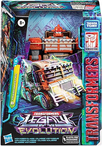 Miniatura 2 de Transformers Toys Legacy Evolution Voyager Class Trashmaster Toy - Figura de acción de 7 pulgadas para niños y niñas a partir de 8 años
