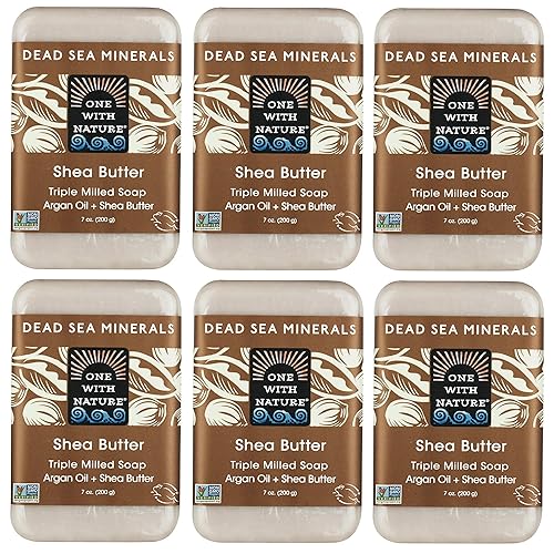 Miniatura 8 de One With Nature Jabón mineral del Mar Muerto, lavanda, 7 onzas (paquete de 6)