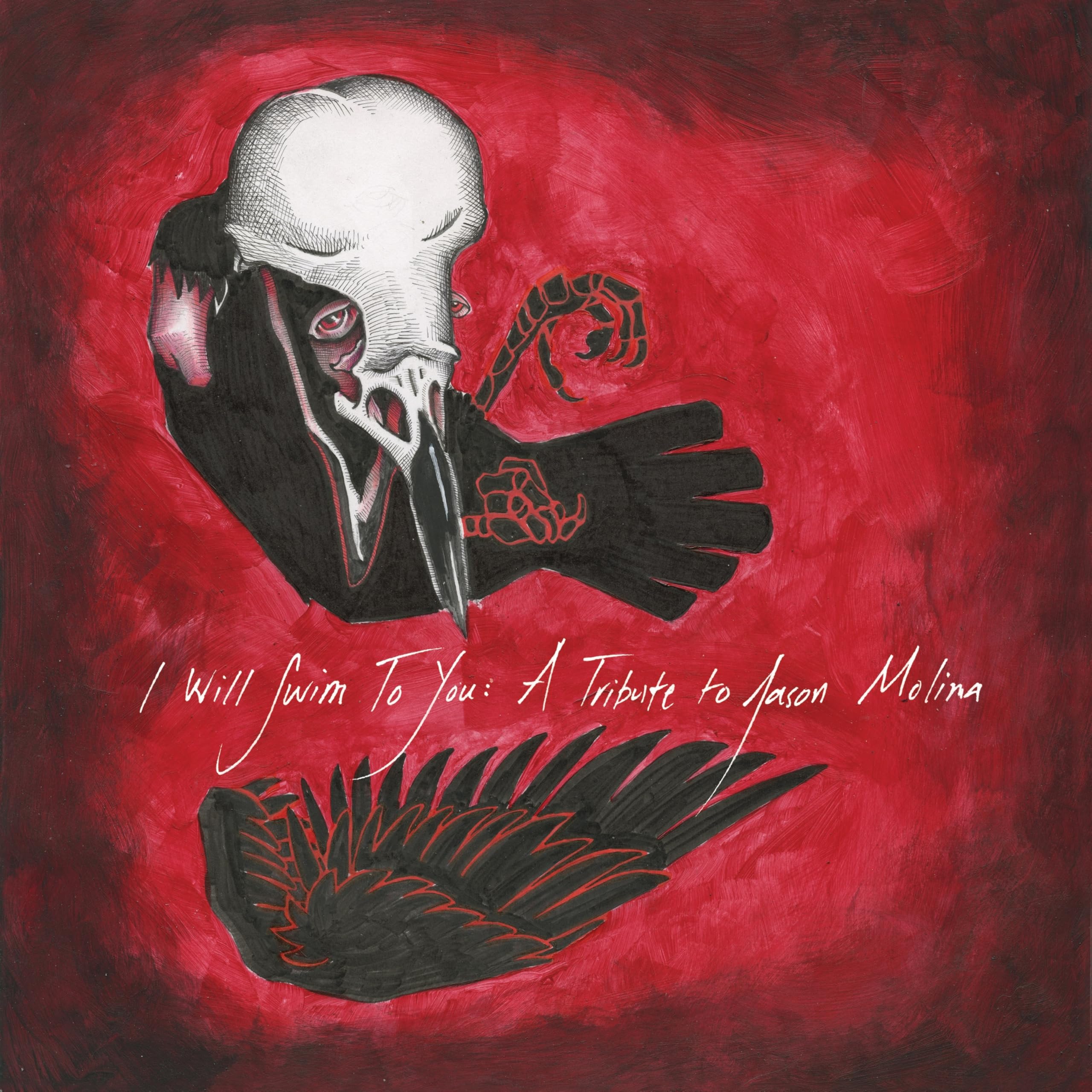 VARIOUS - I Will Swim To You: A Tribute To Jason Molina - RED VINYL 2XLP (