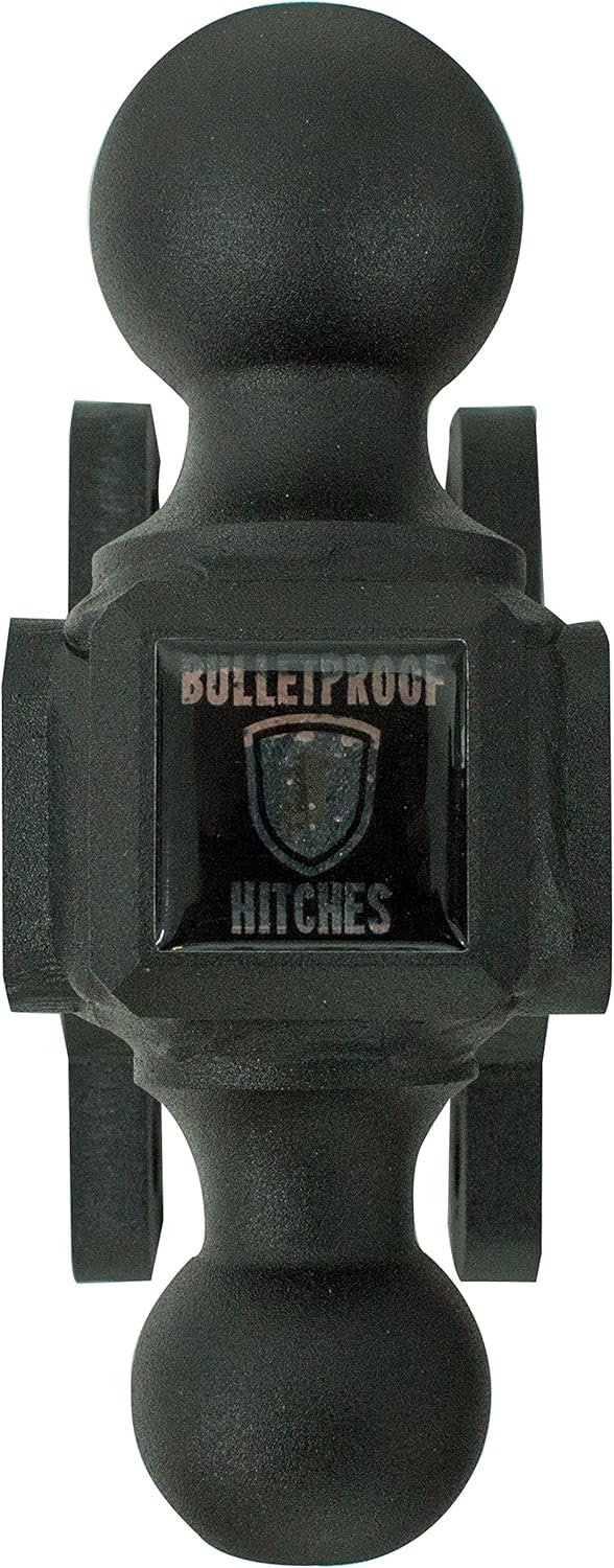 Best Cyber Deals 🔥 BulletProof Hitches Trailer Hitch 1-7/8 + 2-5/16 Adjustable Dual Ball (Solid Steel, Black Textured Powder Coat) Free Shipping Over $50 BulletProof Hitches Trailer Hitch 1-7/8 + 2-5/16 Adjustable Dual Ball (Solid Steel, Black Textured Powder Coat)