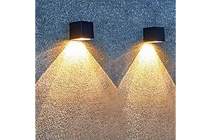 Square Stylish Modern Solar Wall Lights