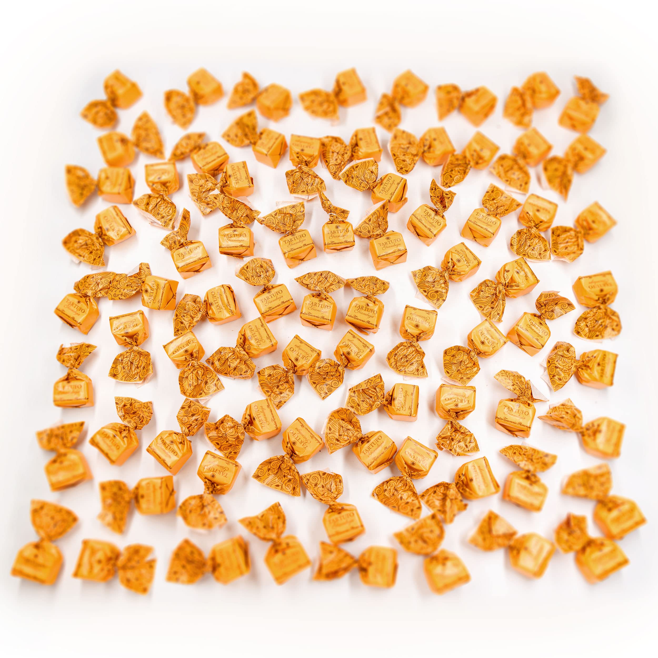 GUSTONE. Tartufi dolci gianduja 70 Stück je 14g Antica Torroneria 1kg | Schokoladentrüffel, italienische Confiserie-Tradition, 48% Kakao, glutenfrei, schönes Gastgeschenk