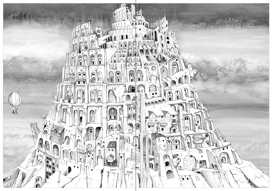 Colin Thompson / Bücher öffnen Welten Bücher öffnen Welten“ (Colin Thompson) – Buch gebraucht