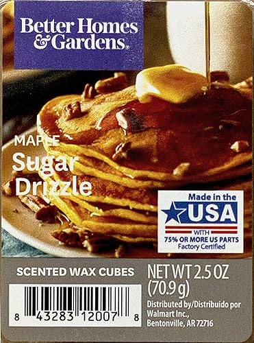 Miniatura 2 de Better Homes and Gardens - Cubos de cera de azúcar de arce (4 unidades)
