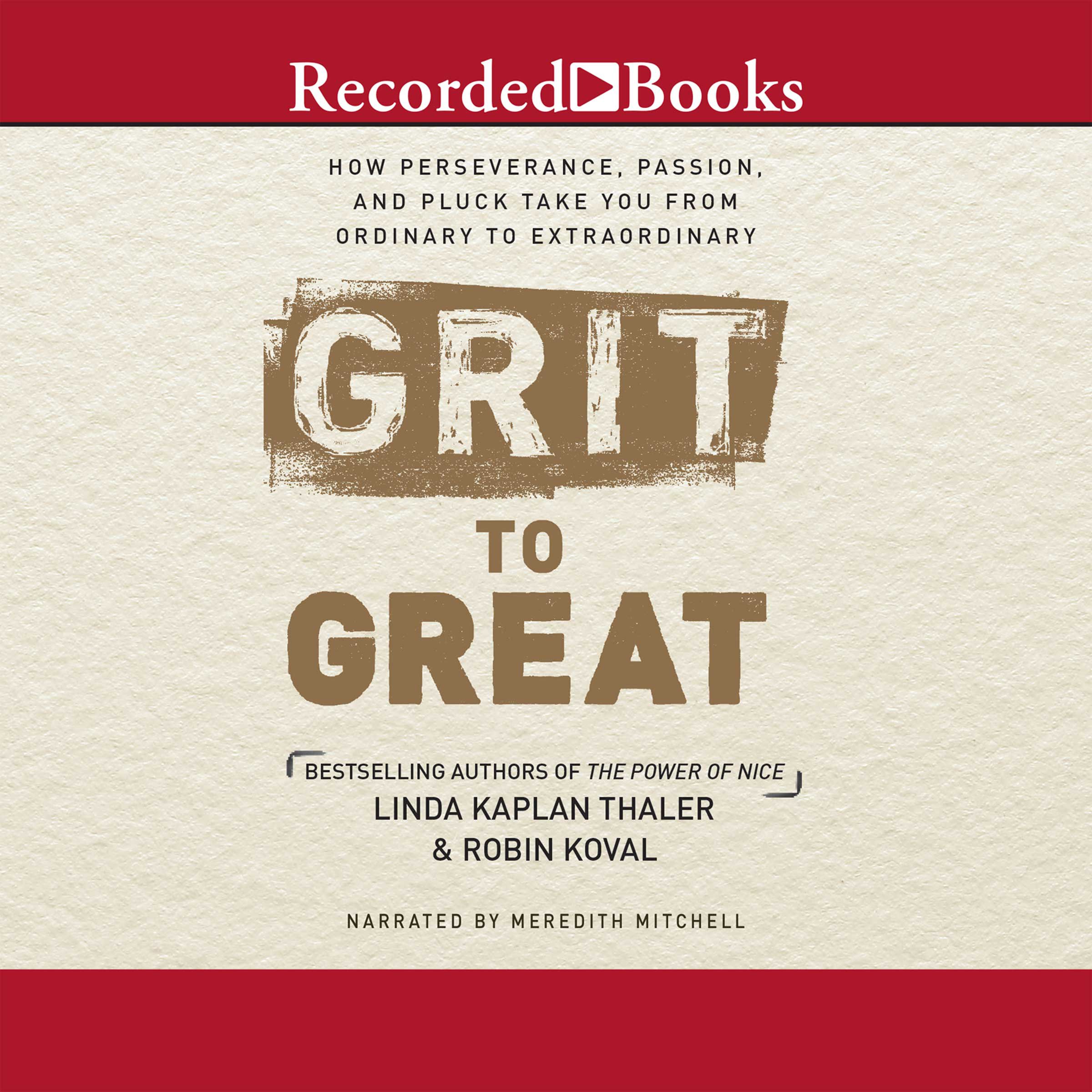 Cover art for Grit to Great