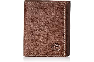 MEN'S GENUINE LEATHER RFID BLOCKING TRIFOLD WALLET
