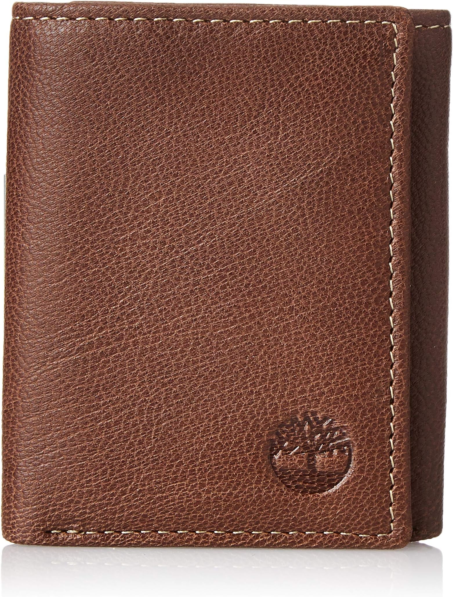 Timberland Men's Genuine Leather RFID Blocking Trifold Wallet