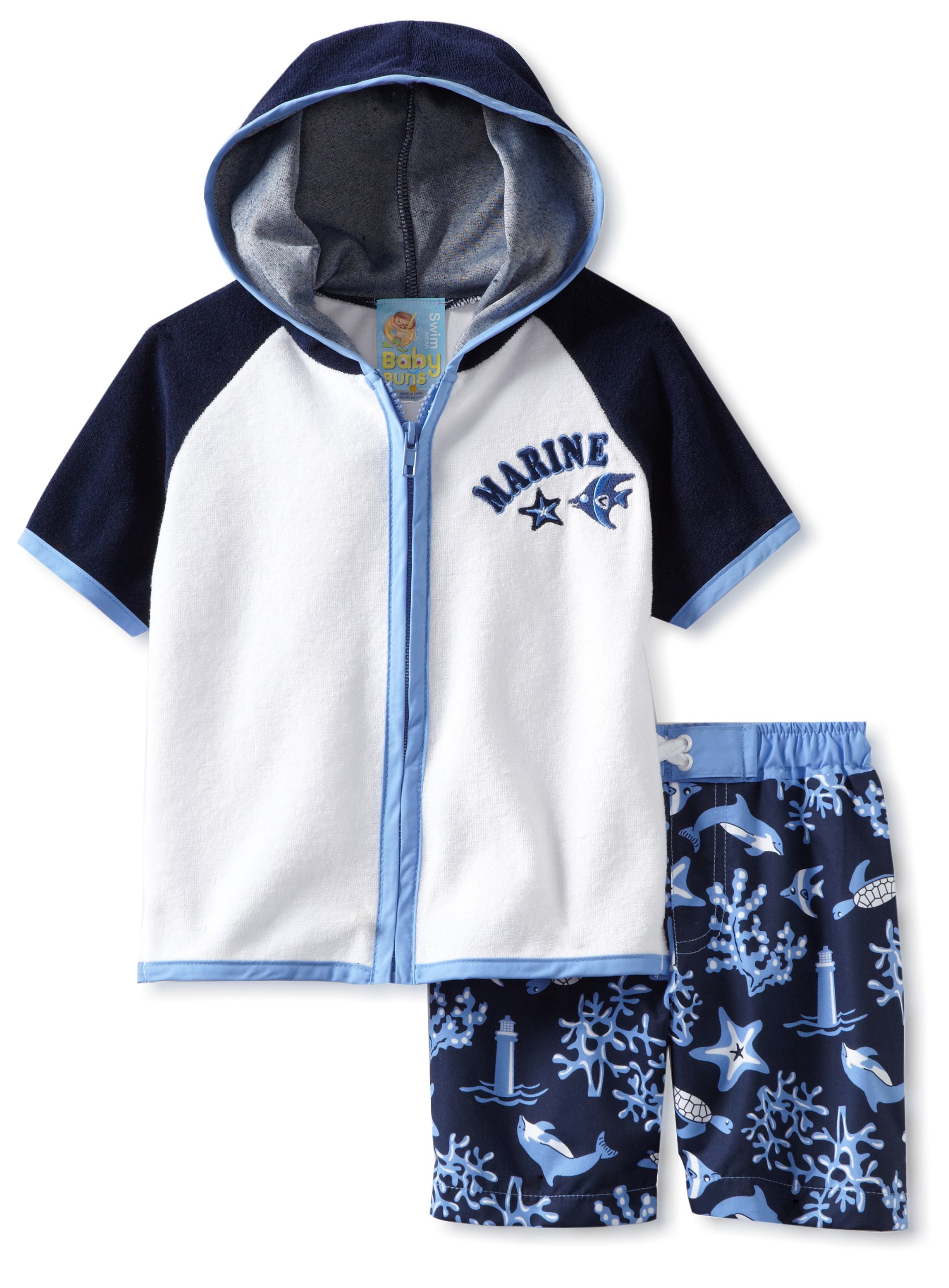 Bunz Kidz Little Boys' Marine Life Swim Set