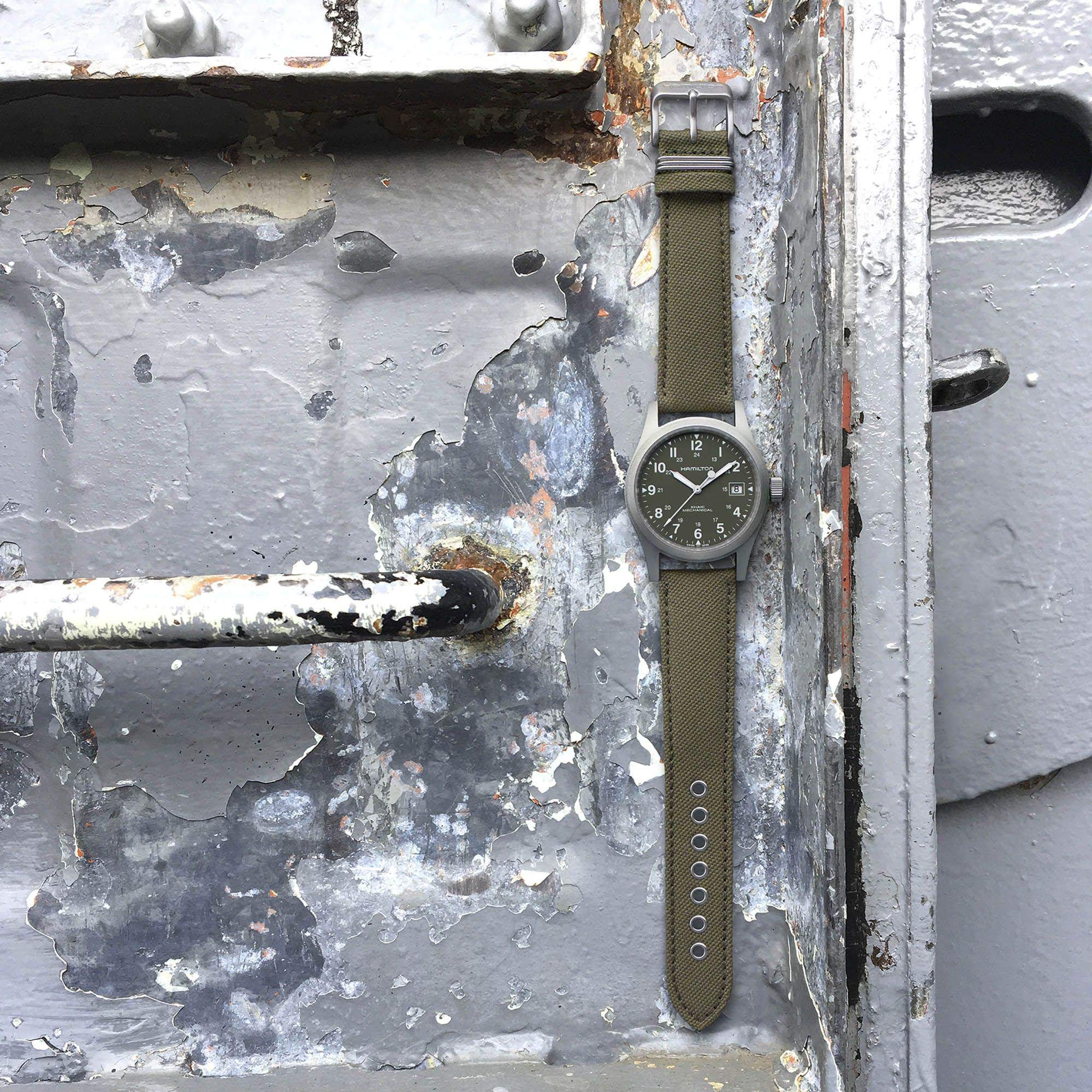 Reloj Hombre Hamilton Khaki Field- Mechanical (Ø 38 mm)