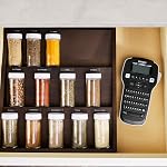 DYMO LabelManager 160 Label Maker portable, facile à utiliser, touches intelligentes à un coup, QWERTY Clavier, Imprimante d'étiquette grand écran pour la maison & Organisation du Bureau