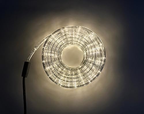 Meter Lichtschlauch Leds Farbe FA r Innen und AuAYen Leds pro Meter  WarmweiAY 