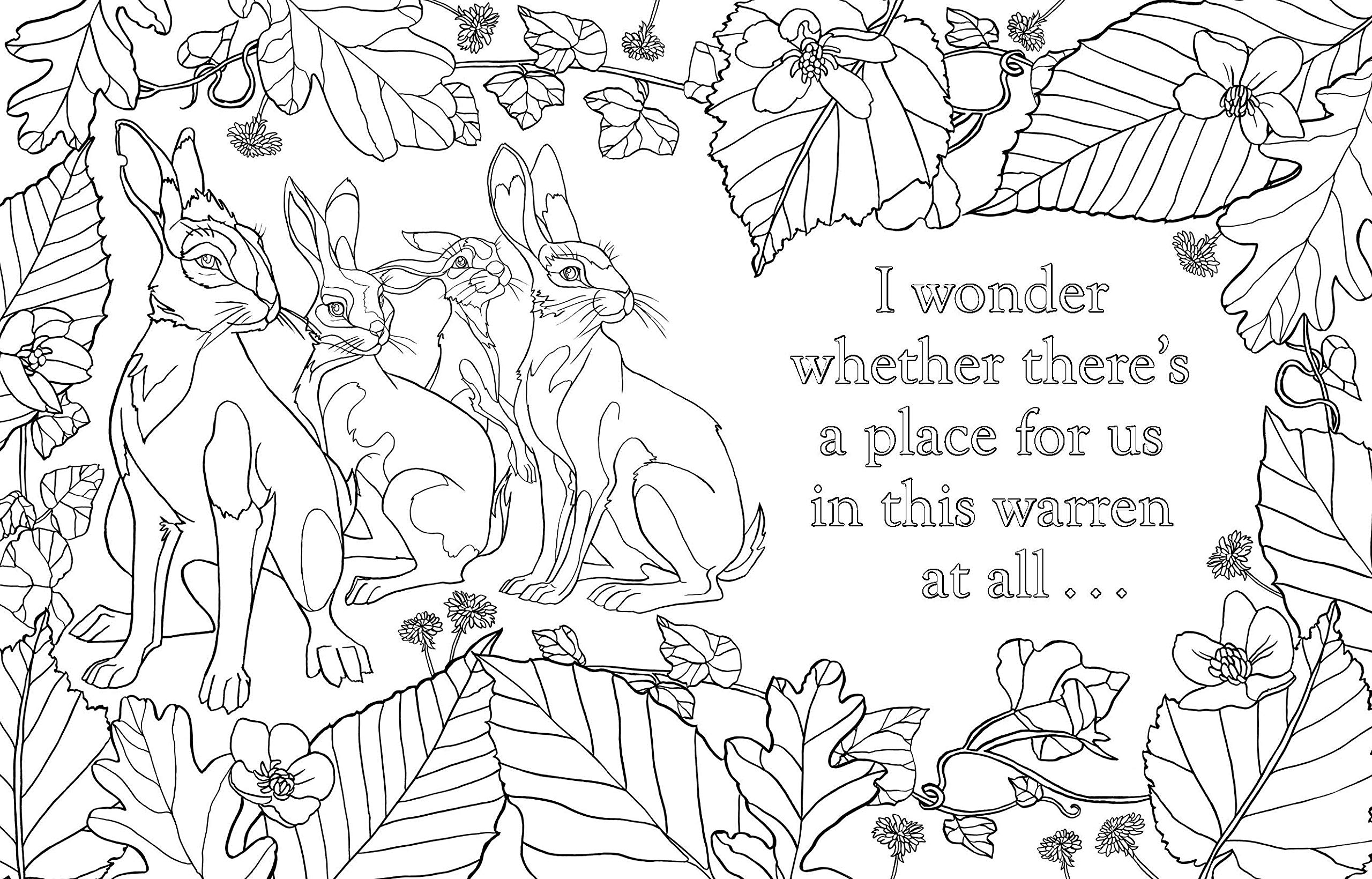 Watership Down The Colouring Book - Image 2