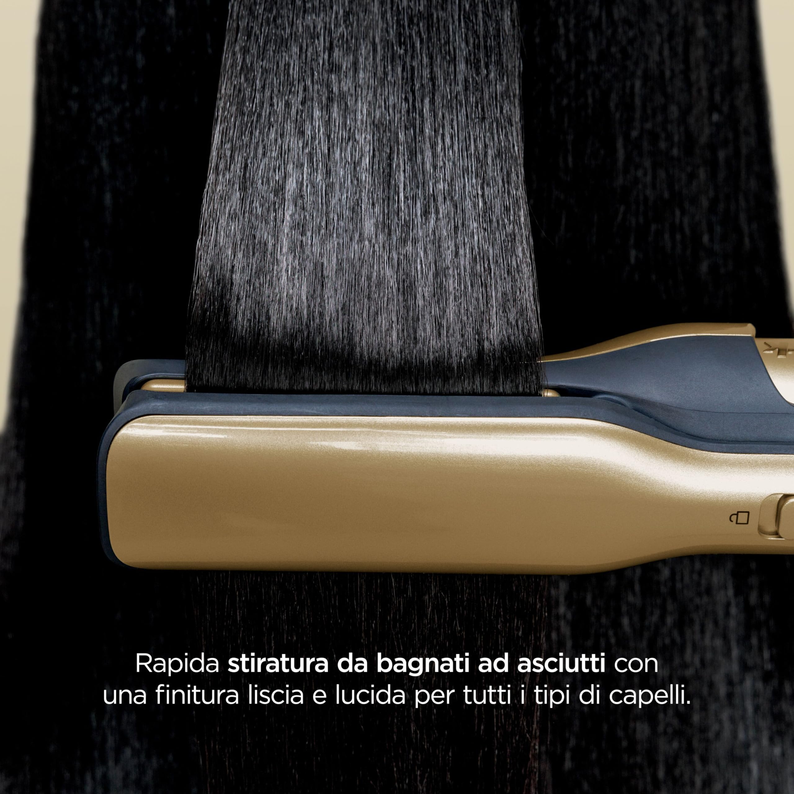 Shark Glam Multi-styler per ricci definiti, onde strepitose e un liscio perfetto con ceramica a temperatura controllata, tecnologia Gloss-Lock e 5 accessori per lo styling tra cui Silki, Glossi