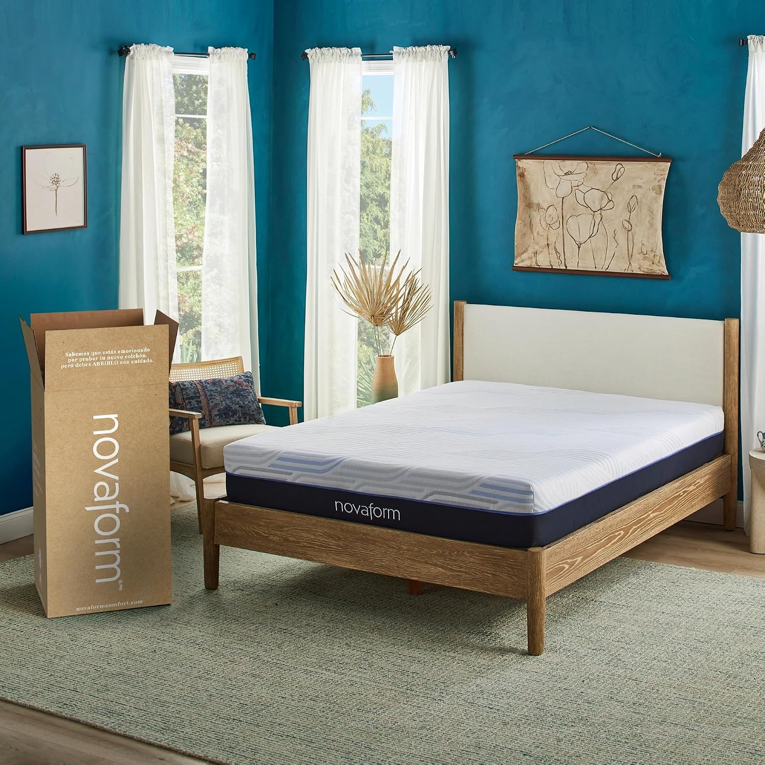 8" Gel Memory Foam Mattress by Novaform