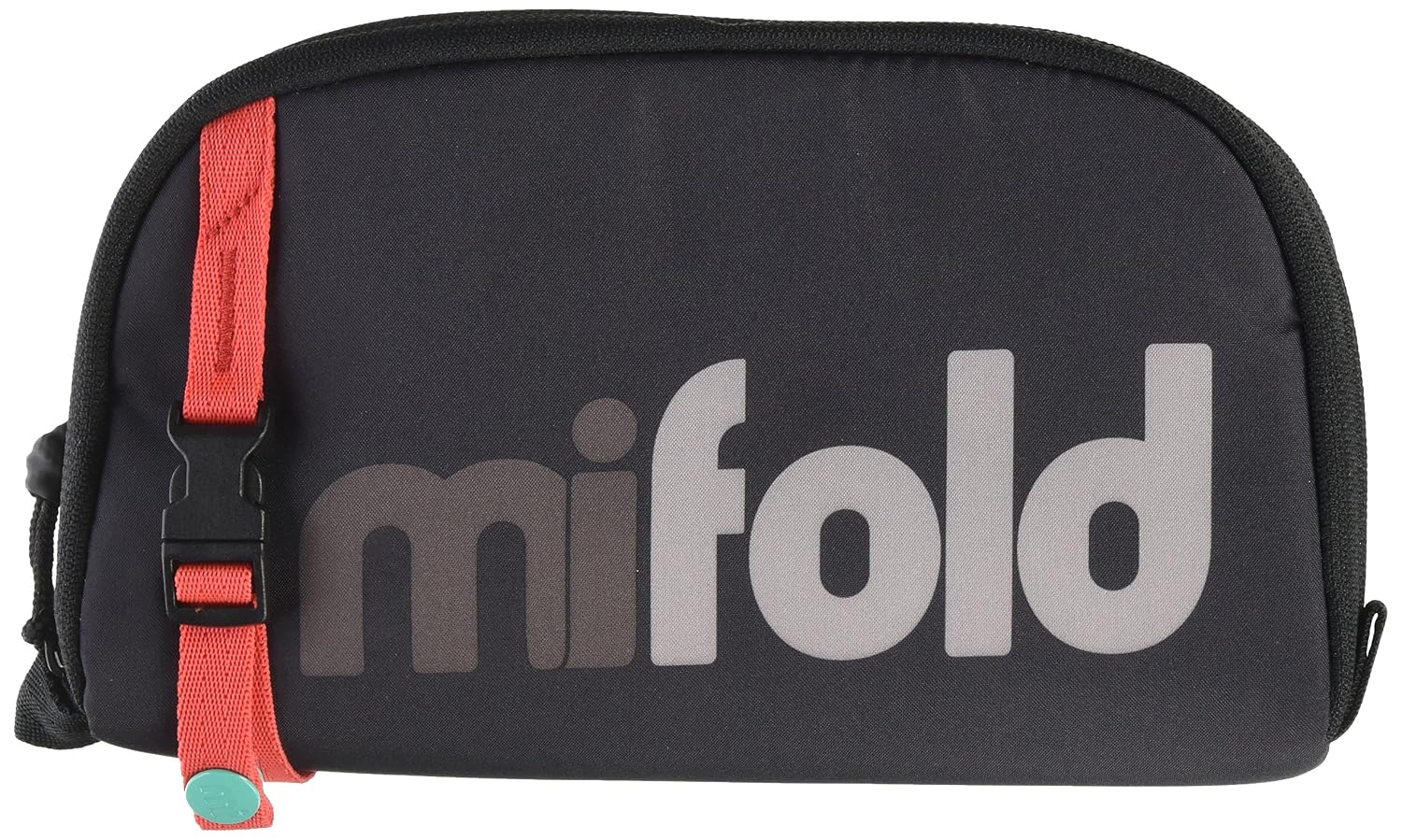 mifold Designer Carry Bag (only for use with mifold Original), Slate Grey – Padded Booster Seat Case for mifold Original Grab-and-go Car Seat Booster, Adjustable Handle with Clip for Easy Use