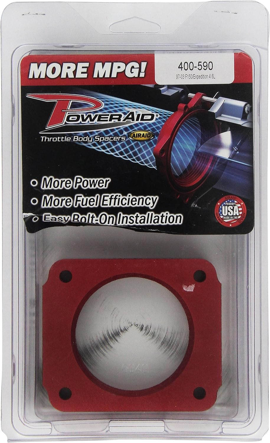 Airaid 400-590 PowerAid Throttle Body Spacer