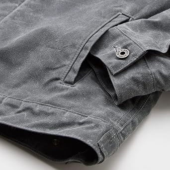 Huckberry Flint and Tinder Men's Wool-Lined Waxed Trucker Jacket, Built for Layering