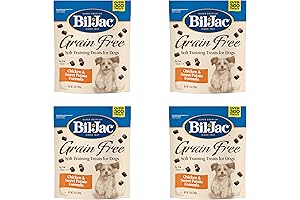 Bil-Jac Little Jacs Small Dog Training Treats Grain Free Soft Chicken Flavor
