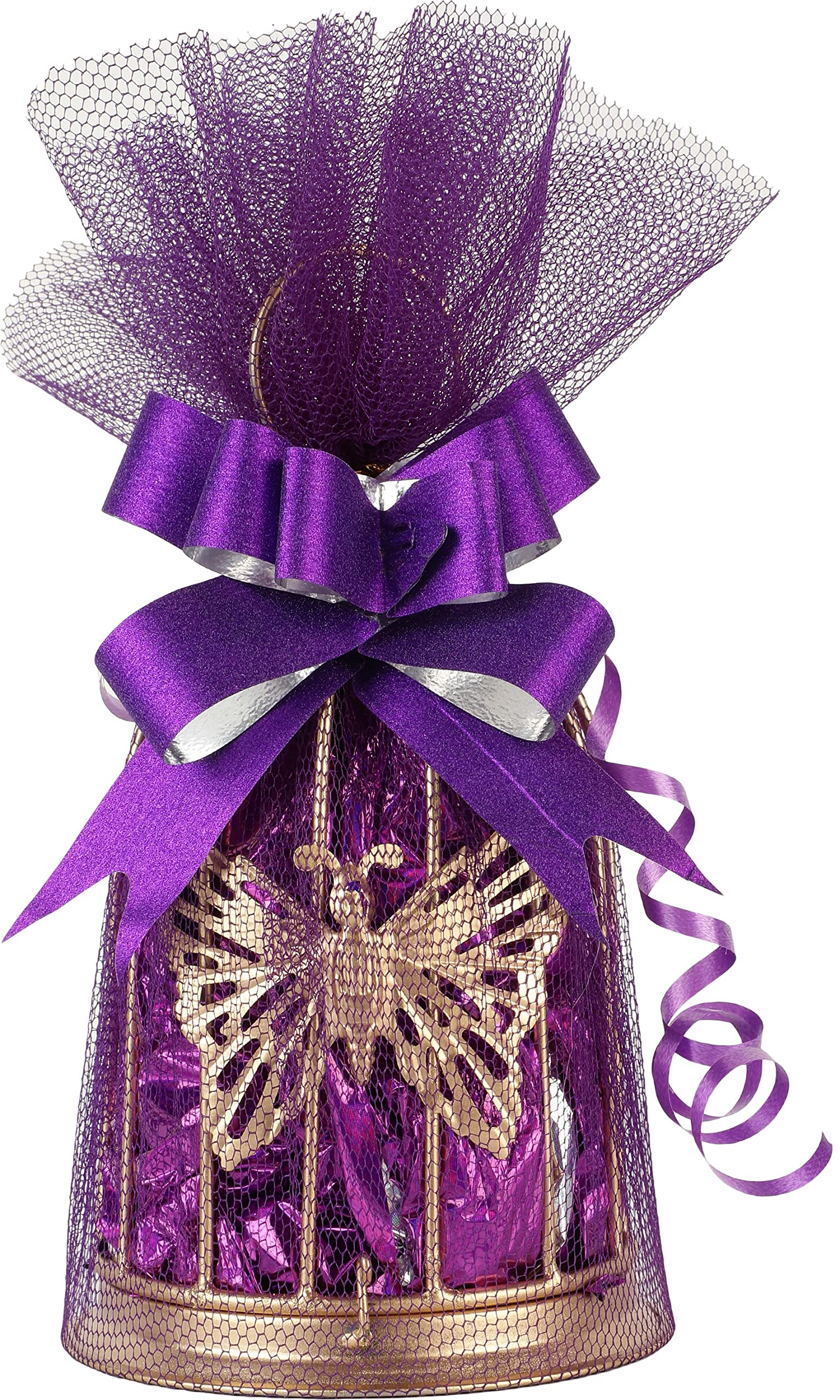 Chocolate Metal Cage I Diwali Gift Pack I Festive Special I 13 Pcs Bars