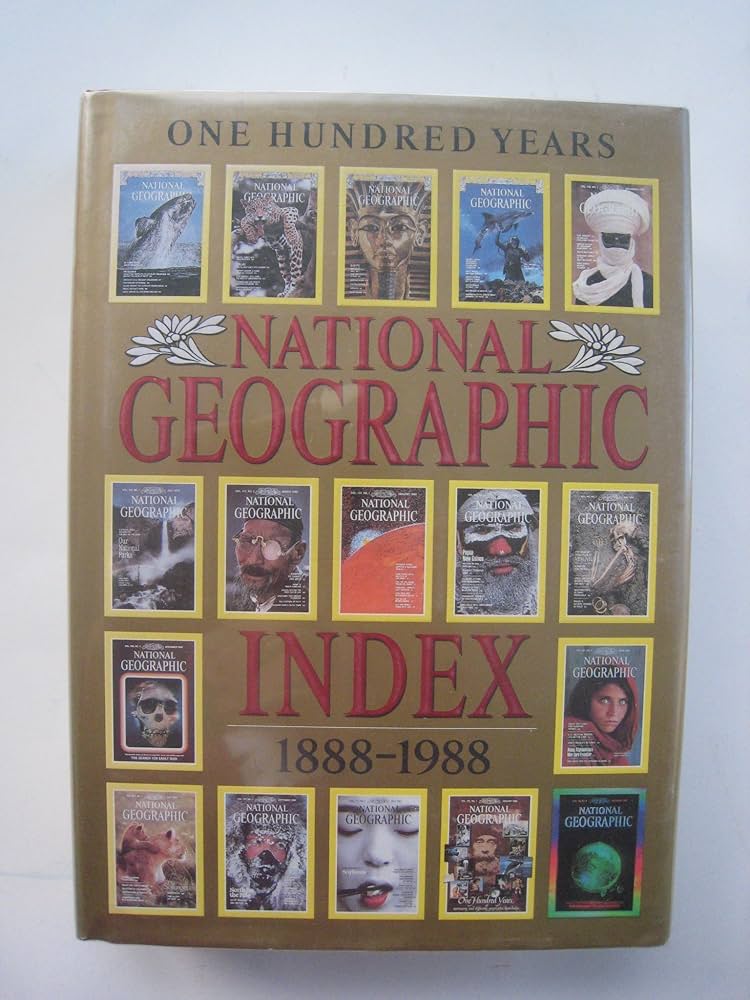 洋書 The National Geographic National geographic index, 1888-1988: N.G.S.: 9780870447655