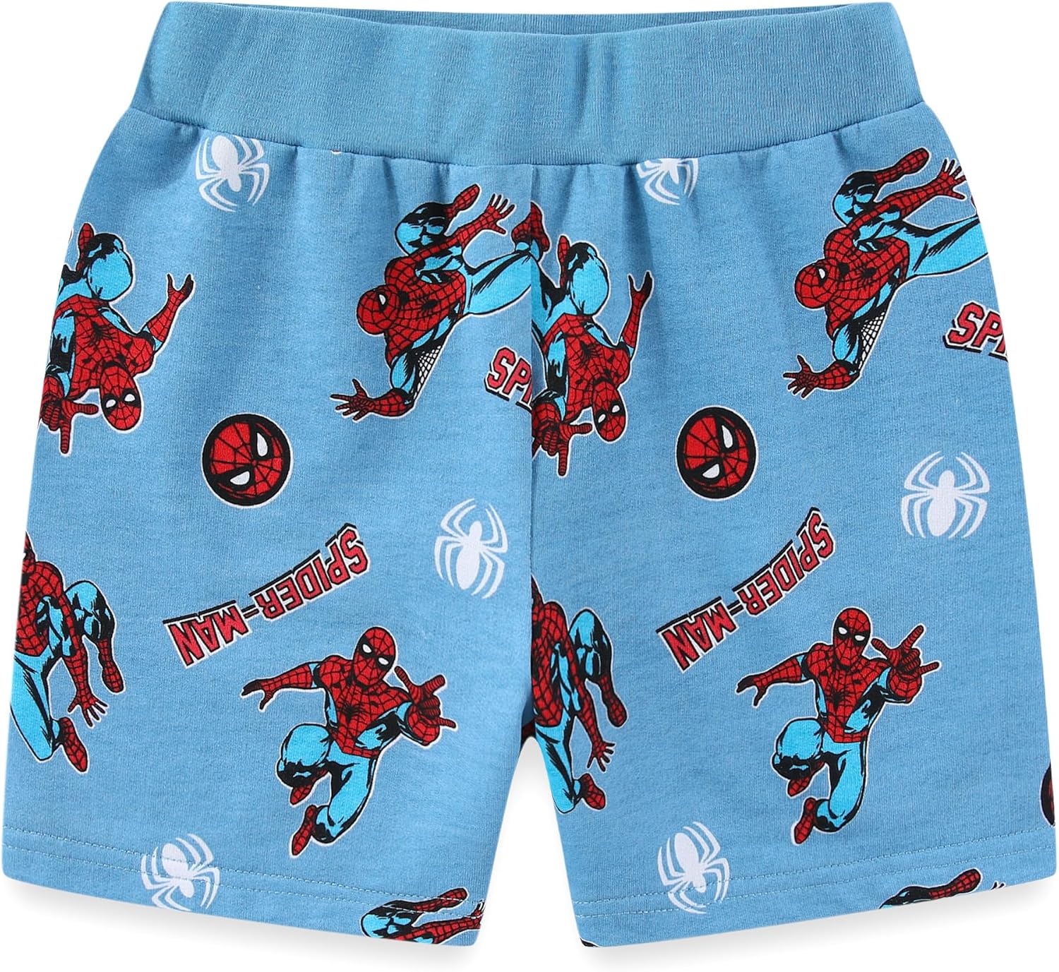 Marvel Spider-Man Boys Short Sleeve T-Shirt and Shorts Set for Toddler and Big Kids - Image 6