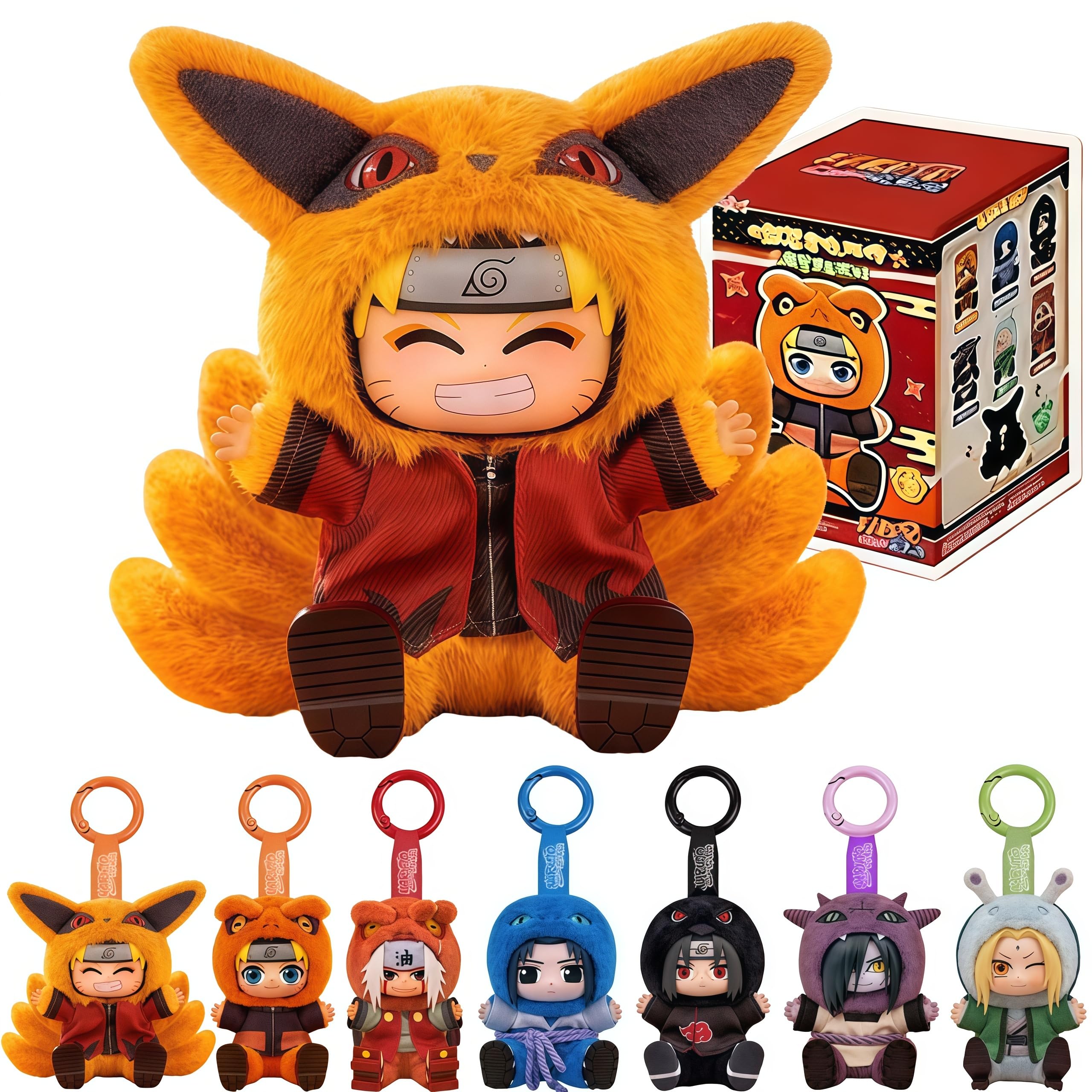 Amazon.com: Naruto Shippuden × Cute Beasts Sitting Party Series