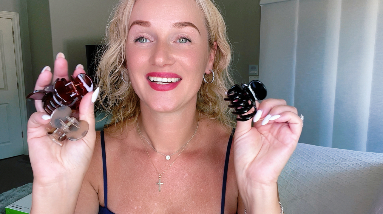 Check out my new hair clips! #hairclips #beauty