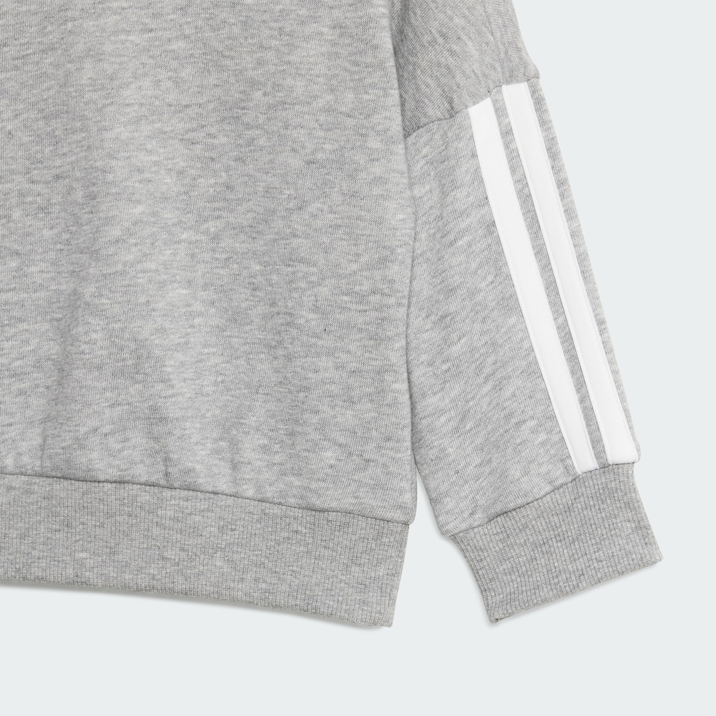 adidas Mixte bébé Essentials Jogger Track Suit, Medium Grey Heather/White, 6-9 Months
