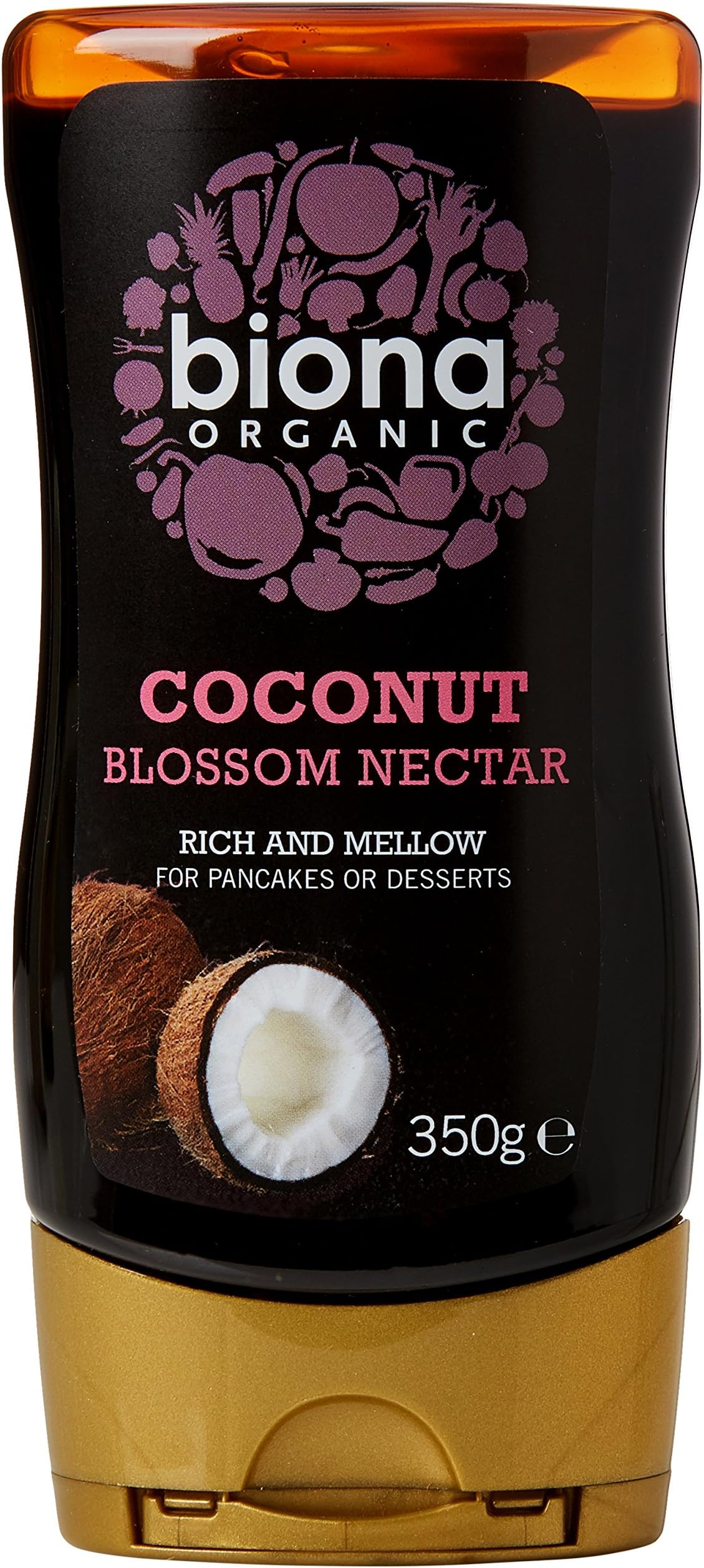 BionaOrganic Coconut Blossom Nectar 350g (Pack of 2)EU Organic