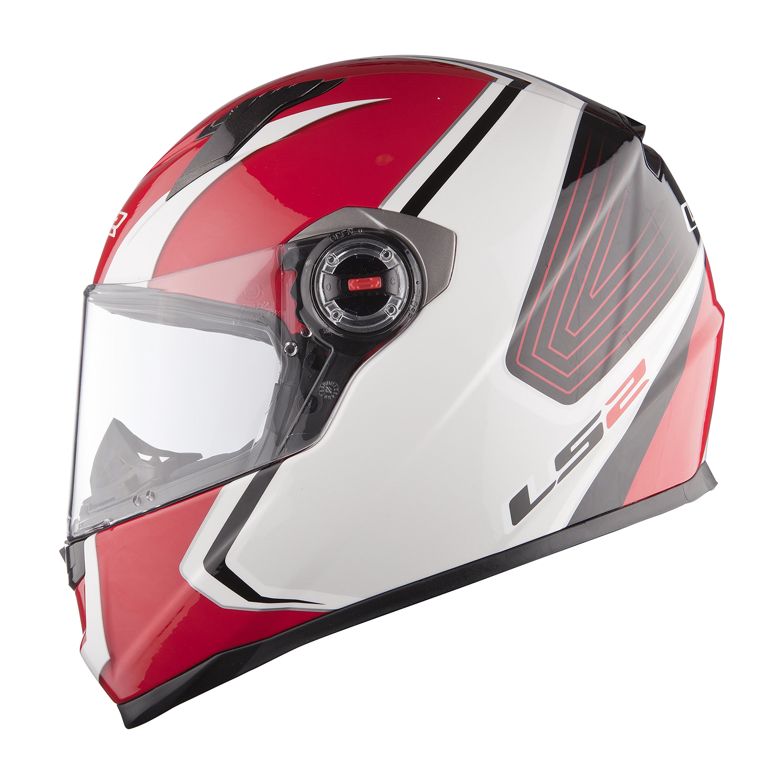 LS2 FF352 Rookie Fan Full-Face Motorbike Helmet (Matt Orange)