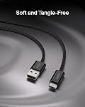 Belkin USB A to USB C Cable 2-Pack, 9.9ft, 15W - Type C Charger, iPhone Charger Cord, Soft, Braided, Flexible for iPhone 16 & 15, Galaxy S25, Pixel 9, iPad Pro, Airpods Pro, Switch & More - Black