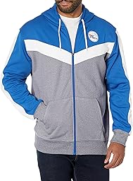 Ultra Game Men's NBA Official Full Zip Hoodie Sweatshirt