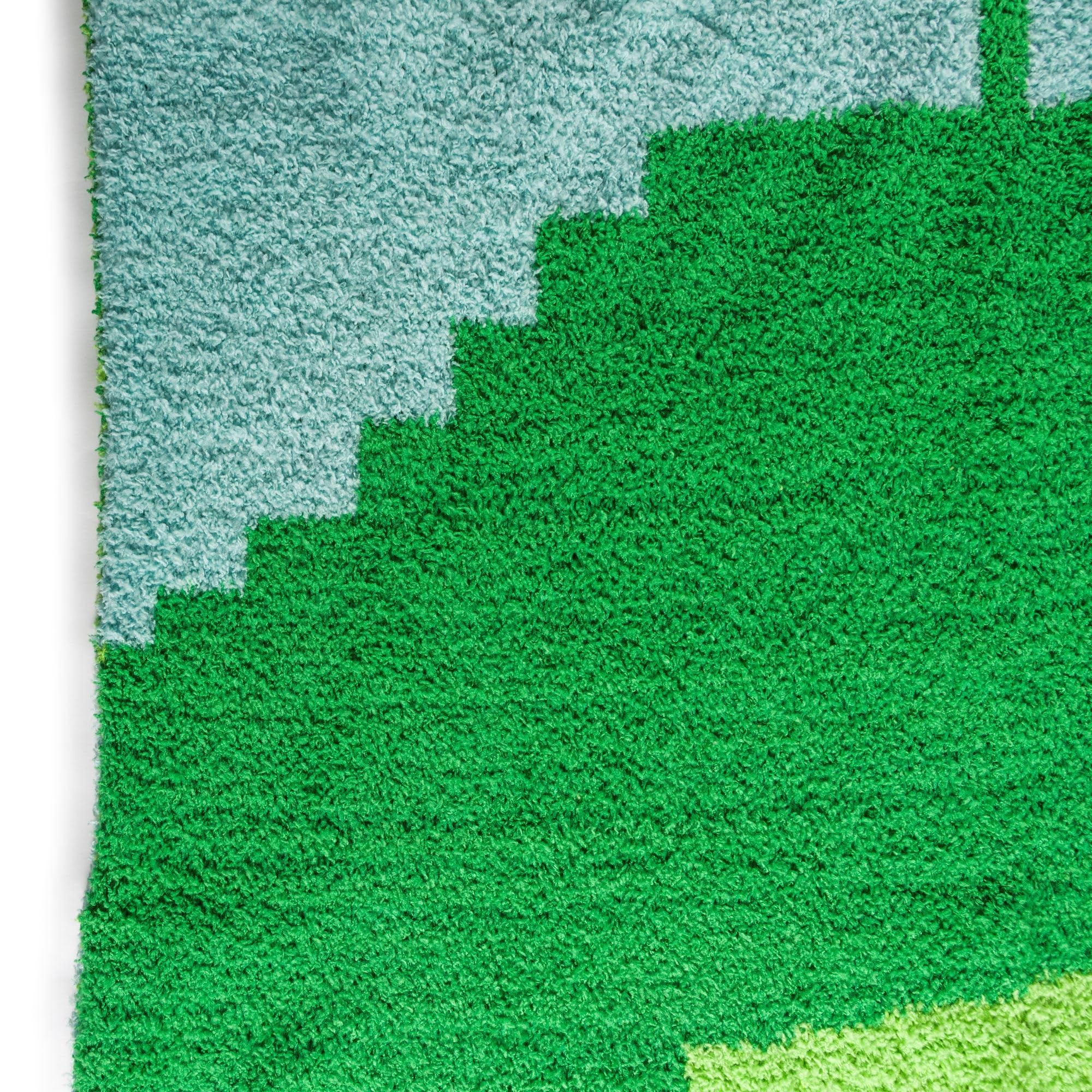 Jay Franco Minecraft Creeper - Manta mullida de punto mullido, 127 x 152 cm, ropa de cama acogedora