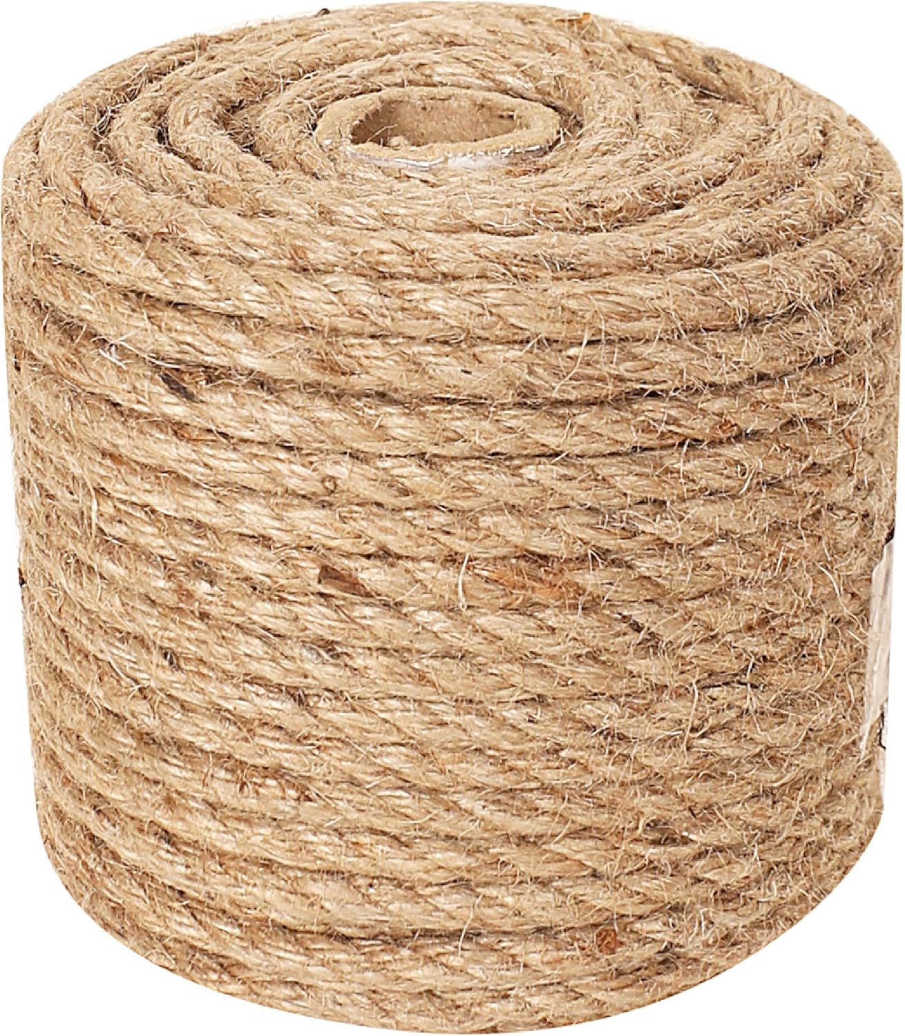 RAJRANG 656 Feet 1 mm Jute Twine String Durable for Crafts Natural Heavy Duty Burlap Rope for Industrial Packing Arts Decoration Gardening Camping Bundling
